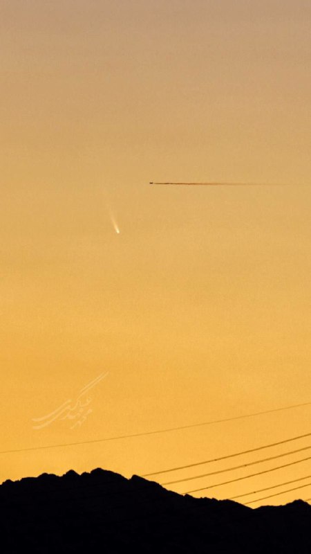 تصویر دنباله دار c/2024 g3 atlas …