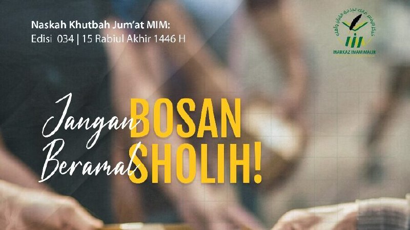 Khutbah Jum'at Edisi 034| Jum'at, 15 …