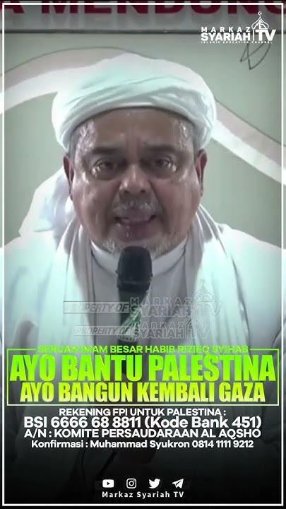 SERUAN IBHRS : AYO BANTU PALESTINA …