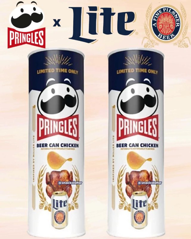 Pringles объединились с Miller Lite и …