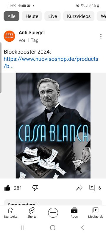 Filmklassiker Revival: Cassa blanca