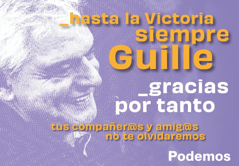 ***😔******✊🏻***Hasta la Victoria Siempre, Guille!