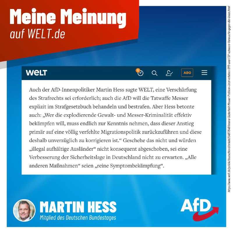 Martin Hess MdB