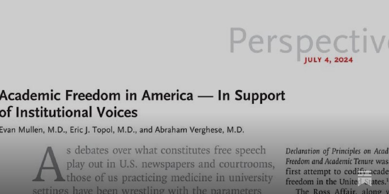 "The case of @ ScottAtlas\_IT then is a great case for why universities should allow Academic Freedom — because sometimes, …