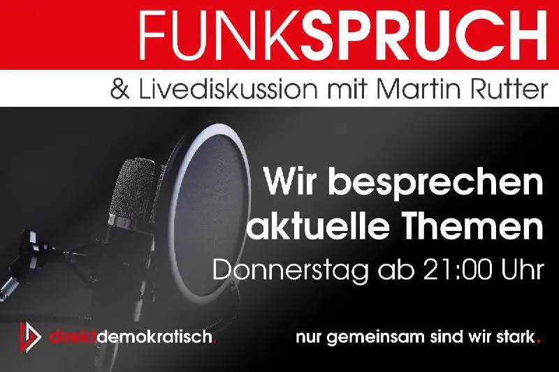 Funkspruch-Sprachchat &amp; offene Diskussion: