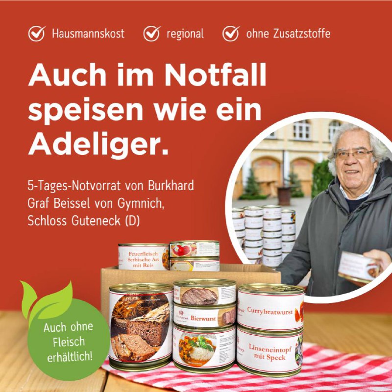 **Notvorräte können auch schmecken*****✨******🍞******🥫***