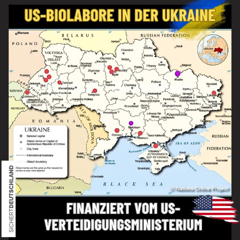 **BESTÄTIGT! GEFÄHRLICHE BIOLABORE IN DER UKRAINE** …