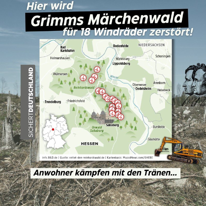 ***😡******🌳******🌲*** **GRÜNE ZERSTÖREN DEN MÄRCHENWALD - …