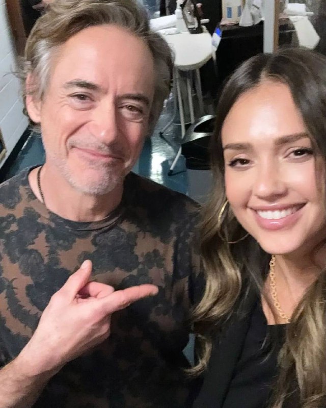 Robert Downey Jr. and Jessica Alba …