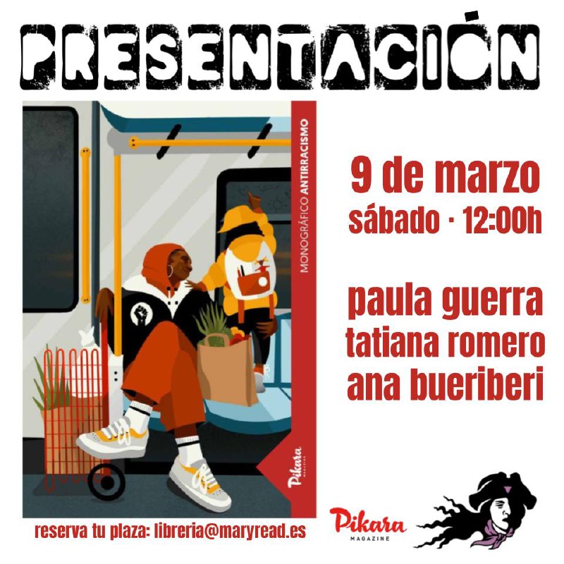 ***🗓️*** Sábado, 9 de marzo,12h. Presentación …