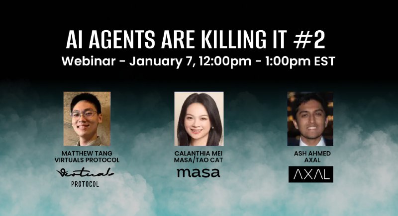 **Join us for AI Agents Are …