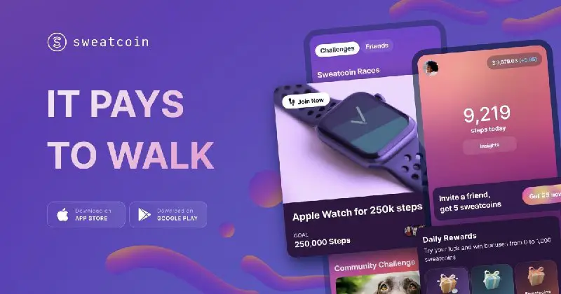 Check out this free app — It Pays to Walk ***🚶***