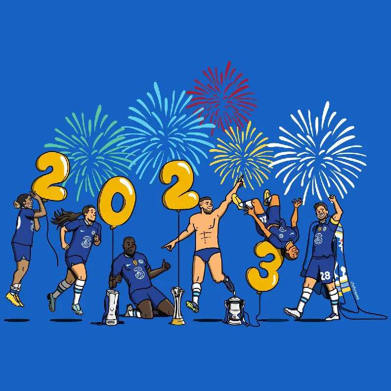 Here's to 2023, Blues! ***💙***