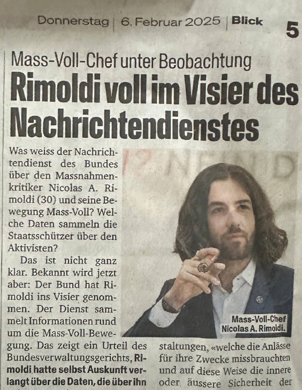 ***👮🏻‍♂️*** Heute ich, morgen du! Denn …