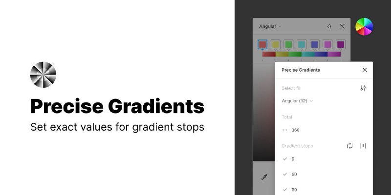 **Precise Gradients** — плагин позволяет разбивать …