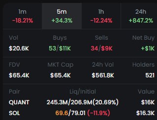 **gamble highrisk*******🔼*******$QUANT**