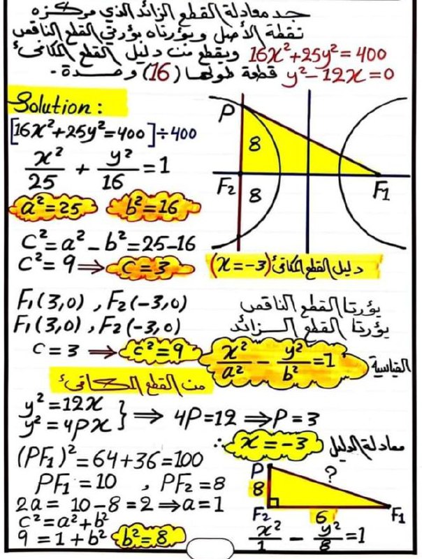 رياضيات السادس العلمي الاسئلة الوزارية و …
