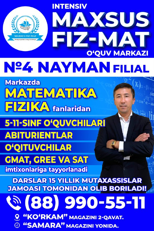 **MAXSU FIZ-MAT**