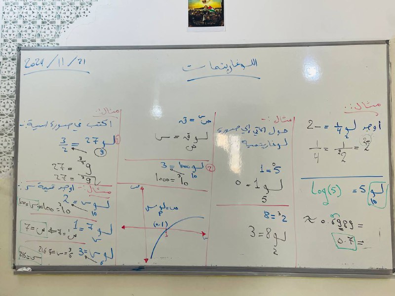 اللوغاريتمات ***?***