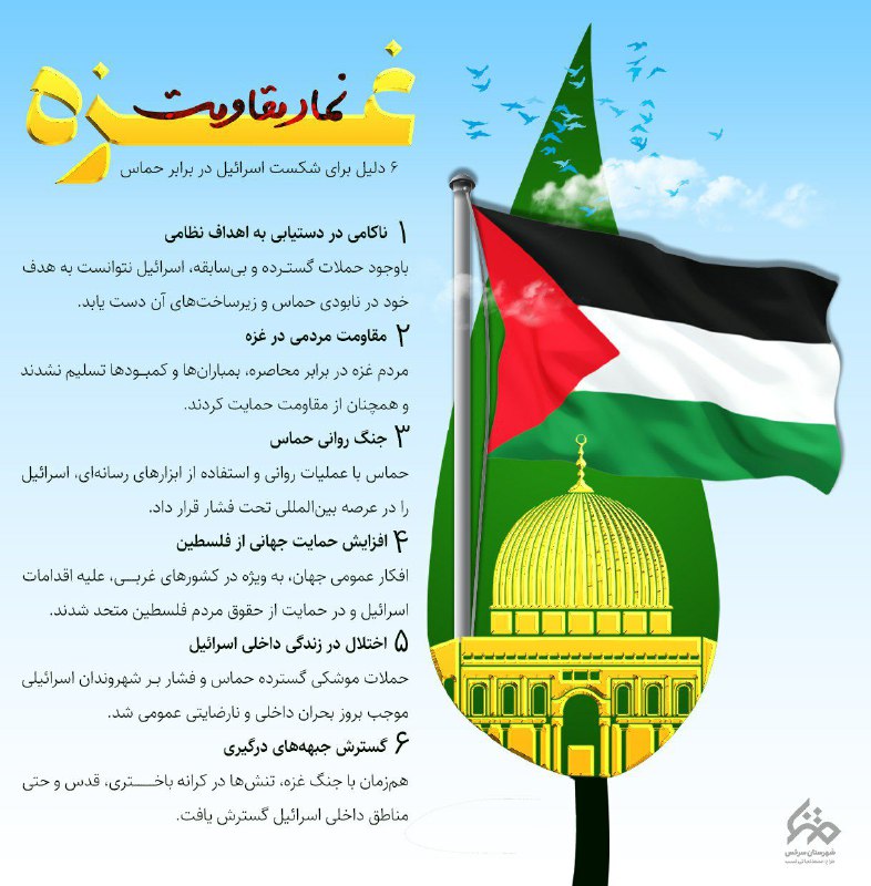 *****?***** [#اینفوگرافیک](?q=%23%D8%A7%DB%8C%D9%86%D9%81%D9%88%DA%AF%D8%B1%D8%A7%D9%81%DB%8C%DA%A9) **| غزه نماد مقاومت**