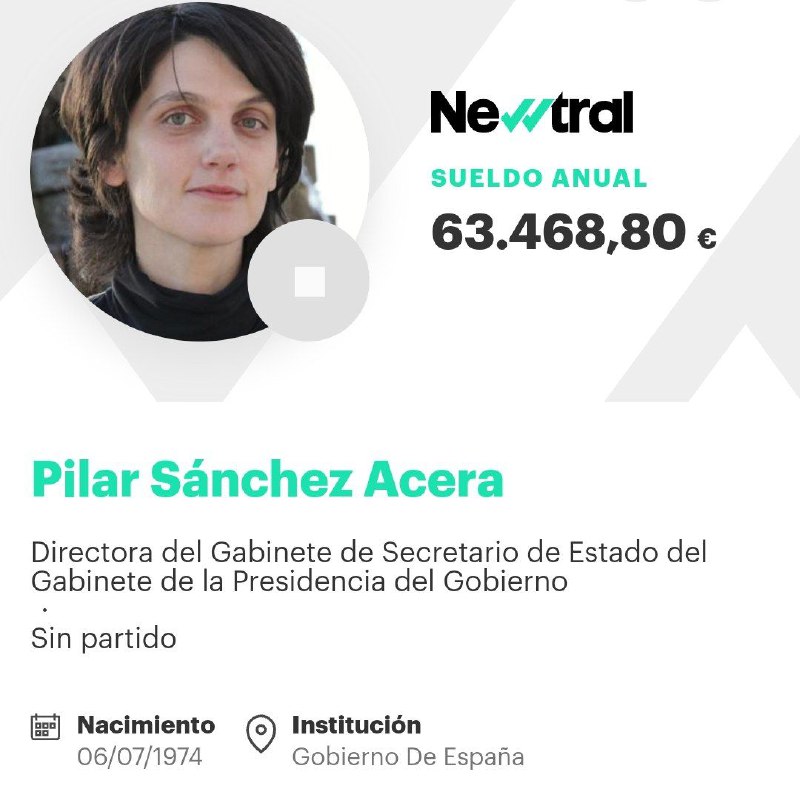 "Directora del Gabinete de Secretario de …