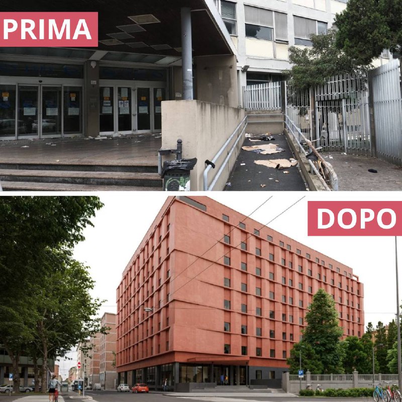 **L’ex edificio INPS di via Gramsci …