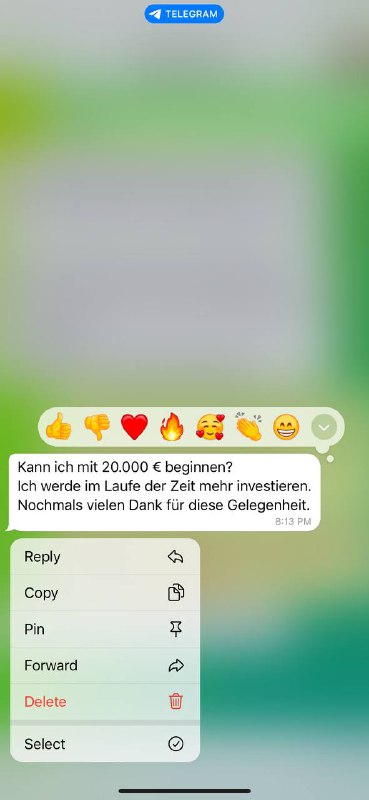 Ich möchte allen unseren Investoren gratulieren, …