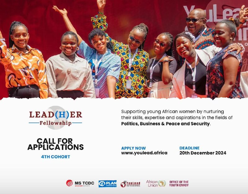 Applications Are Open: Lead(H)er Fellowship 4th …