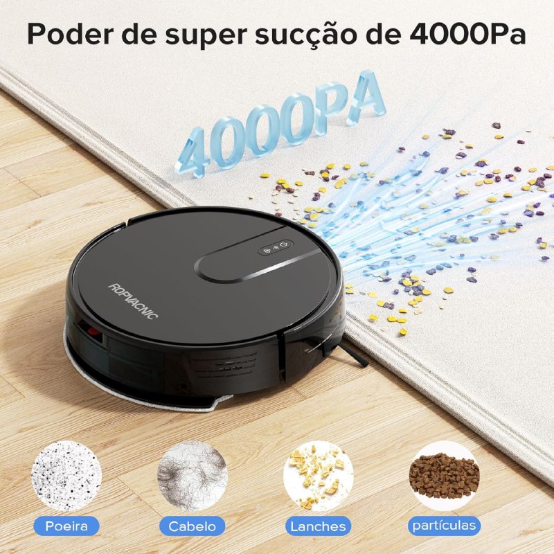 ***🔥*****Robo Aspirador po passa pano, sucção …