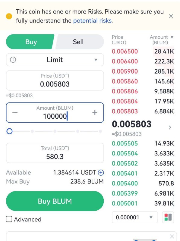 ***🔥*****BLUM Pre-Market Price** [Gate.io](http://Gate.io/)*****🔣*******100k = 580$*******➡️*******জয়েন …