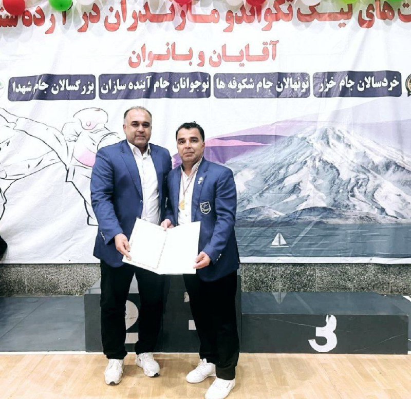 **داور نمونه سال لیگ نونهالان استان