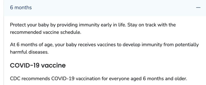 @ CDCgov website still recommends 6 …