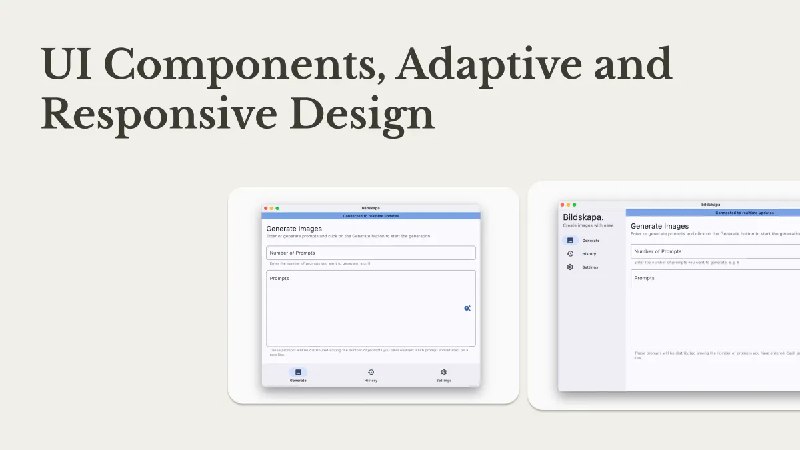 Creating reusable UI components + responsive …