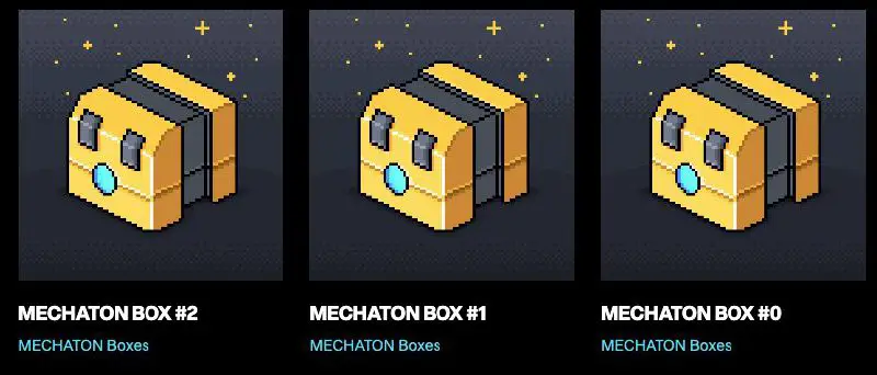 Those who bought Mechaton Boxes on …