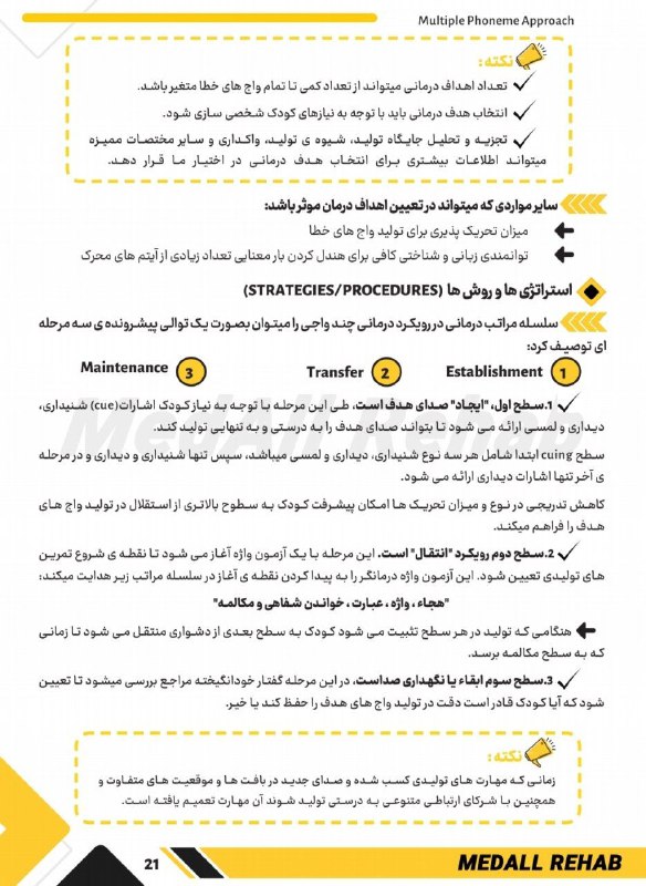 تیم گفتاردرمانی مدآل