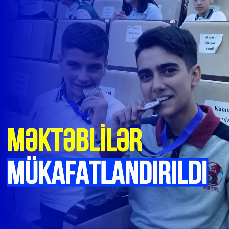 IX Fənn Müsabiqələrinin mükafatlandırma mərasimi keçirilib.