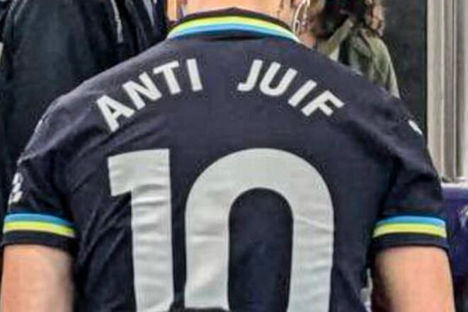 Condamné pour son maillot «anti juif»: …