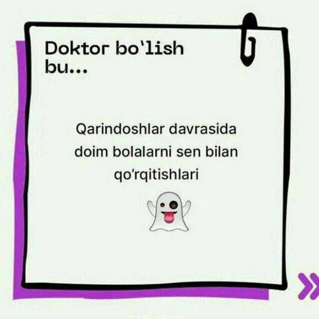 *****😁*** Doktor boʻlish bu - qarindoshlar …