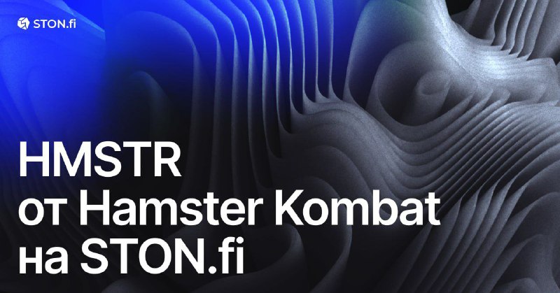 **Hamster Kombat на** [STON.fi](http://STON.fi/) ***🔵***