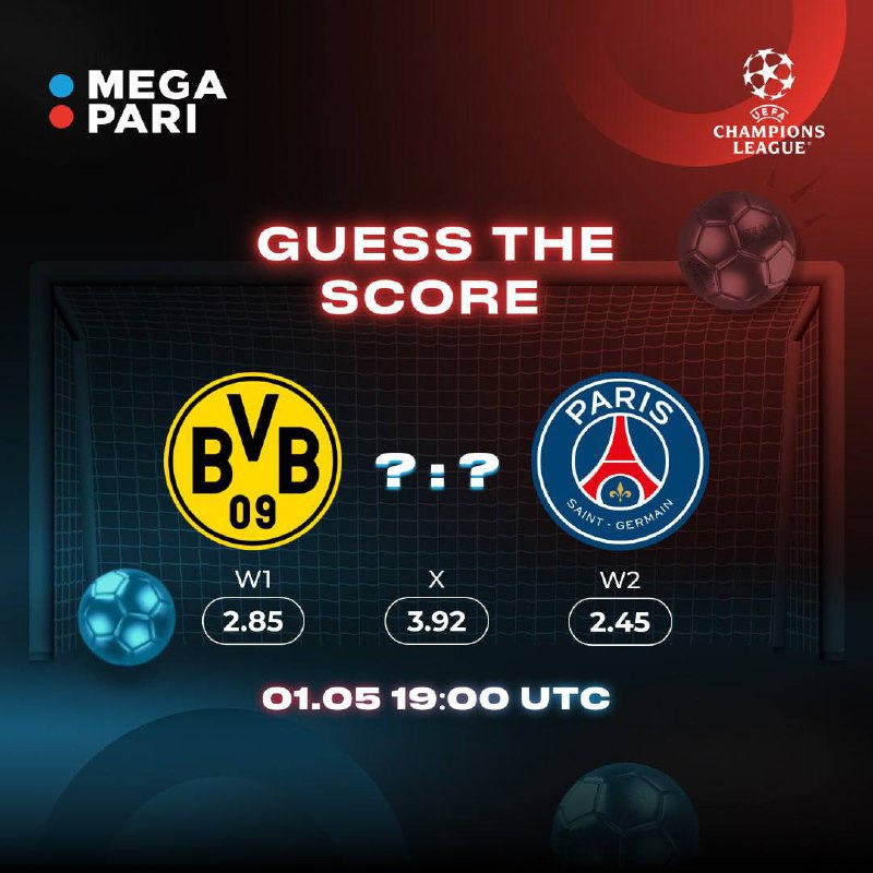 **The first Champions League semi-final is …