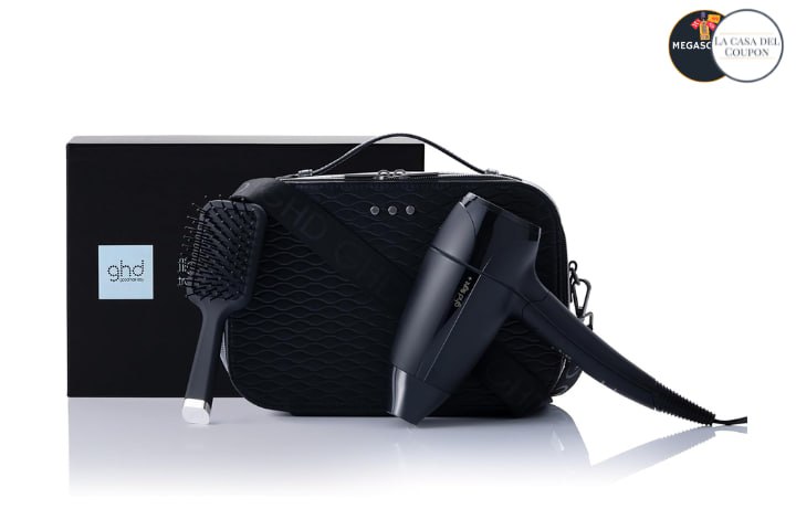 **ghd Include asciugacapelli mini spazzola paddle …