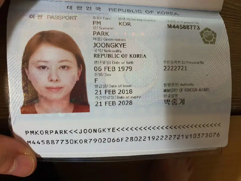 韩国护照