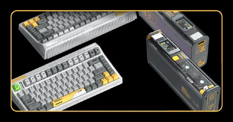 MEIZU launches PANDAER Transparent Mechanical Keyboard …