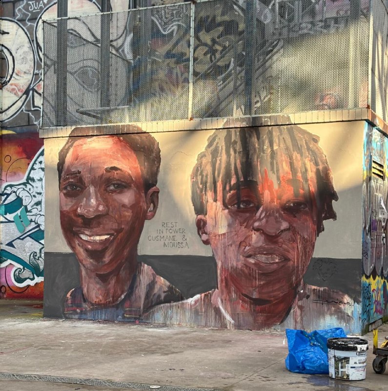 [Un murales per ricordare Ousmane Sylla …