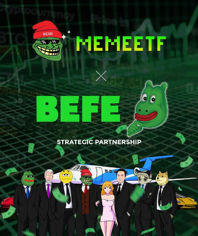 ***📣*****Thrilling Partnership Announcement with Memecoin** ***🐸***[**@MemeETF**](https://t.me/MemeETF)*****🤝*****[**@BefeToken**](https://t.me/BefeToken)