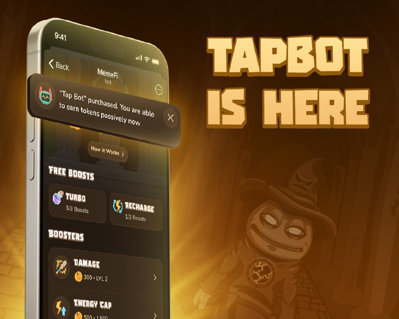 ***🤖*** **TAPBOT IS LIVE: ACTIVE YOUR BOOST NOW!**