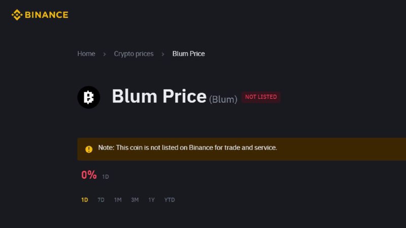 ***🍀*** **Blum Binance pre listed!**