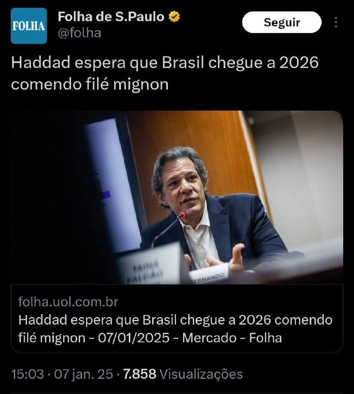Esse é o ano do filé …