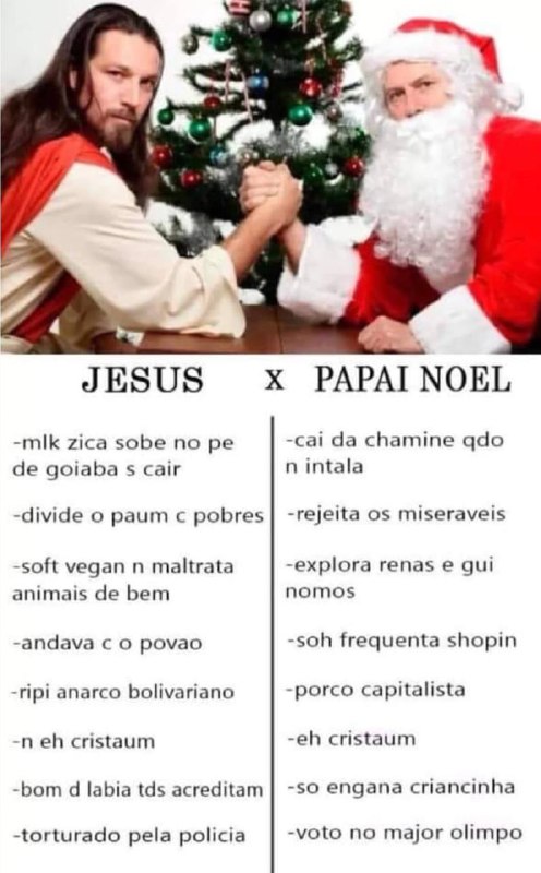 Jesus X Papai Noel