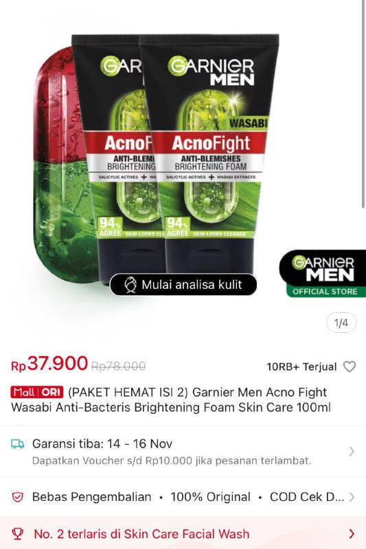 Temukan (PAKET HEMAT ISI 2) Garnier …